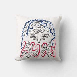 Cojín Decorativo Día de la Independencia Águila Americana