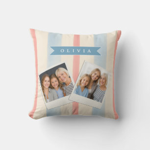Cojín Decorativo Día de la Independencia Personalizado Patriótico M