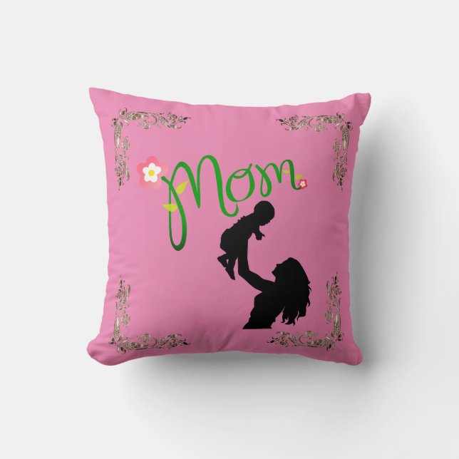 Cojín Decorativo Día de la madre (Anverso)