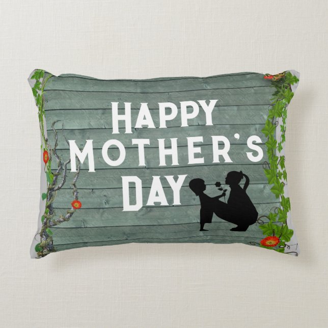 Cojín Decorativo Día de la madre (Anverso)