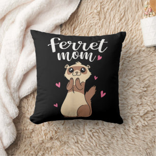 Cojín Decorativo Día de la Madre Mujeres Lindas Comadreja Hurón Mam