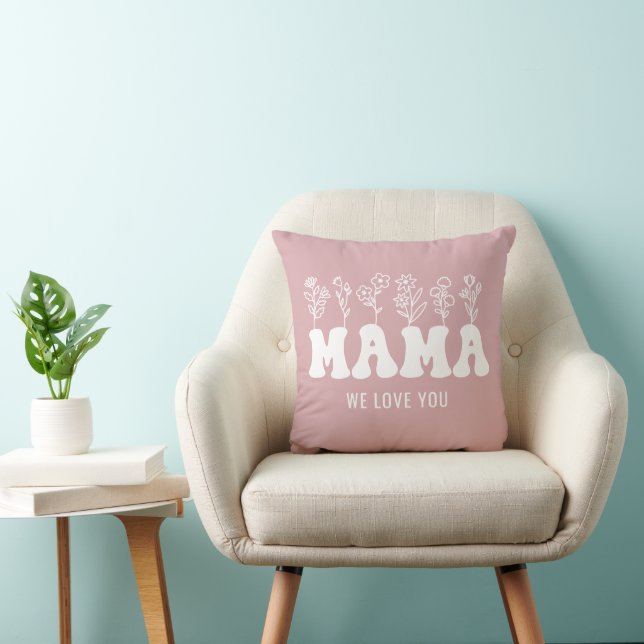 Cojín Decorativo Día de la Madre personalizado (Silla)