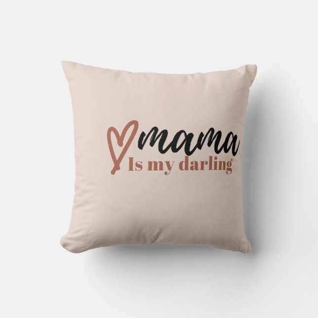 Cojín Decorativo Día de las madres 🎁 (Anverso)