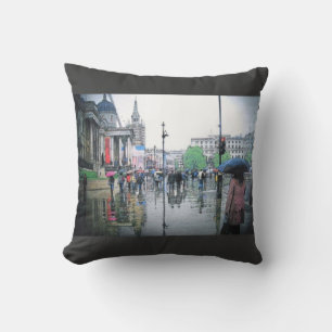 Cojín Decorativo Día de lluvias en Londres, Inglaterra