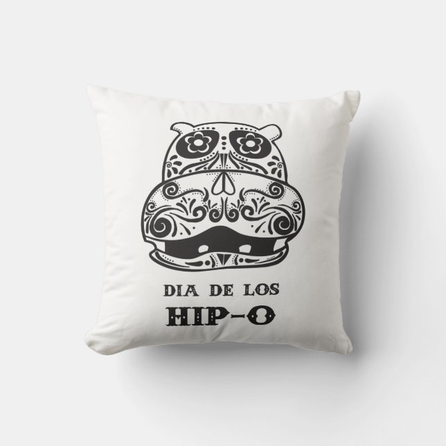 Cojín Decorativo Dia de Los Cadera-o (Anverso)