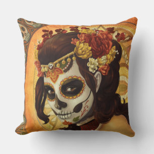 Cojín Decorativo Dia De Los Muertos