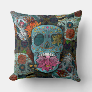 Cojín Decorativo Día De Los Muertos