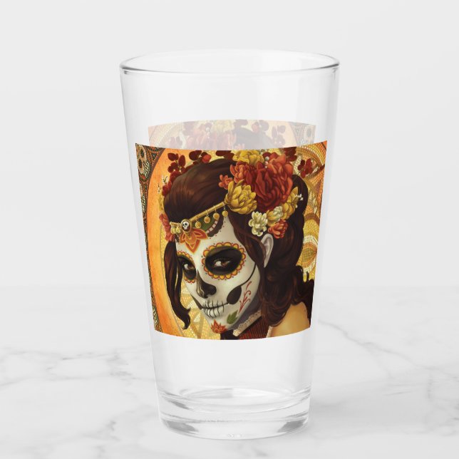 Cojín decorativo Dia De Los Muertos (Anverso)