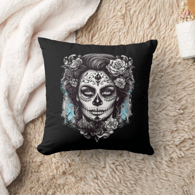 Cojín Decorativo Día de los muertos (Manta)