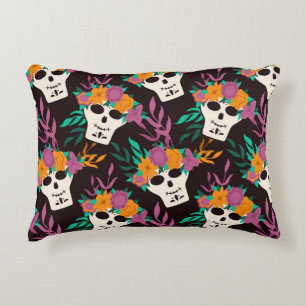 Cojín Decorativo Dia de Los Muertos, Halloween tradicional Mexicano