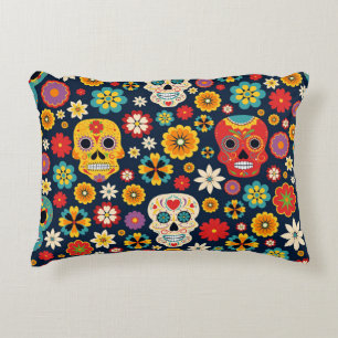 Cojín Decorativo Dia de los Muertos Vintage