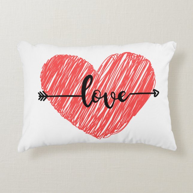 Cojín Decorativo DÍA DE MATHES con foto personalizado (Anverso)