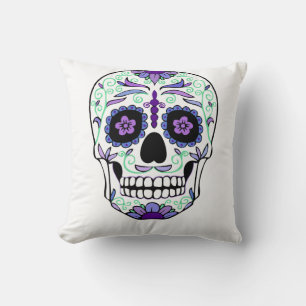 Cojín Decorativo Día de Muertos Día de la Calavera del Azúcar