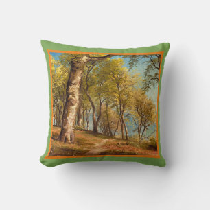 Cojín Decorativo Día de primavera en el bosque por Peder Mork Monst