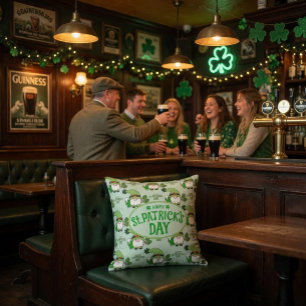 Cojín Decorativo Día de San Patricio