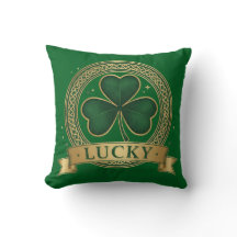 Día de San Patricio Afortunado Trébol Irlandés 