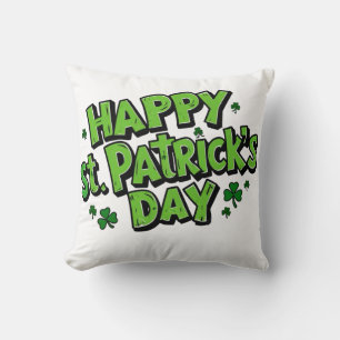 Cojín Decorativo Día de San Patricio, día de Patrick
