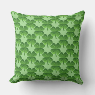 Cojín Decorativo día de San Patricio Lucky Shamrocks