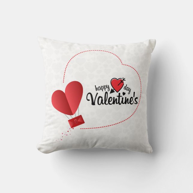 Cojín Decorativo Día de San Valentín (Anverso)