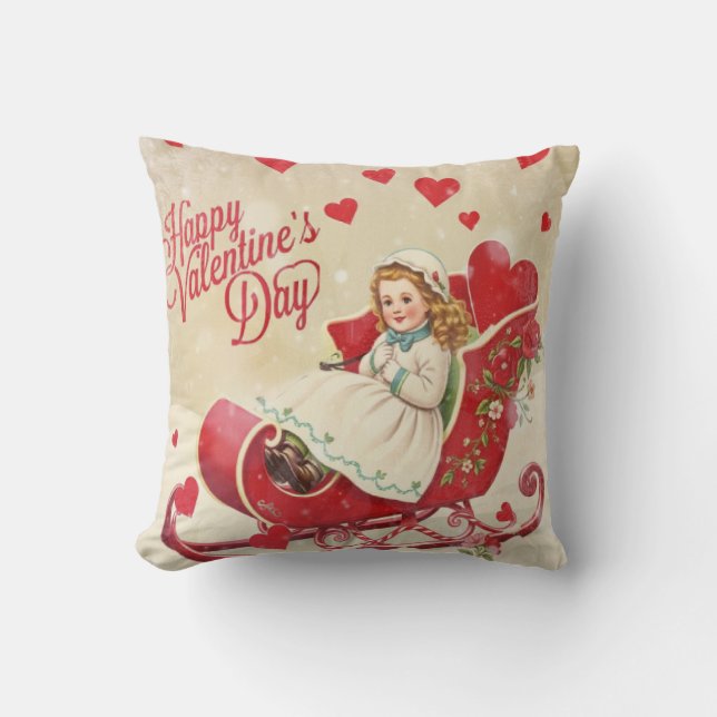 Cojín Decorativo Día de San Valentín (Anverso)