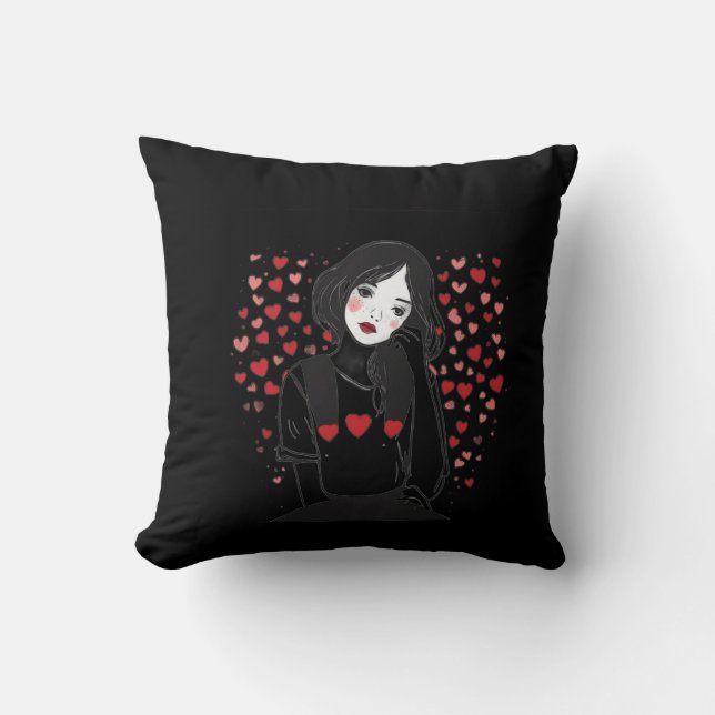 Cojín Decorativo día de san valentín (Anverso)