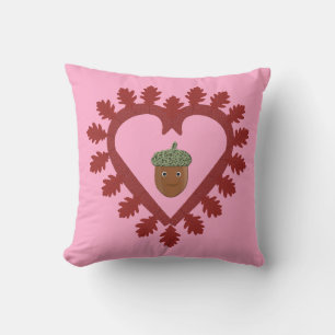 Cojín Decorativo Día de San Valentín Corazón de Amor Bellota
