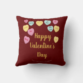 Cojín Decorativo Día de San Valentín | Foto de Personalizado de Can