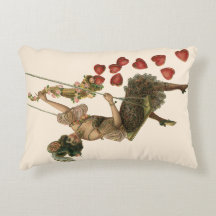Día de San Valentín vintage, dama victoriana en un