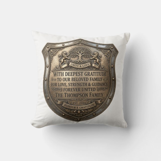 Cojín Decorativo Día del Padre (Anverso)