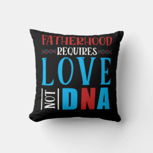Cojín Decorativo Día del Padre de la Familia para el padrastro