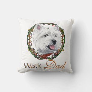 Cojín Decorativo Día del Padre Westie