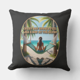 Cojín Decorativo Día en la playa