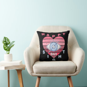 Cojín Decorativo Día Feliz de la Vista