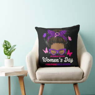 Cojín Decorativo Día Internacional de la Mujer