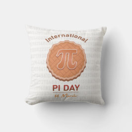 Cojín Decorativo Día Internacional De La Pi