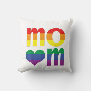 Cojín Decorativo Día LGBT del Día de la Madre