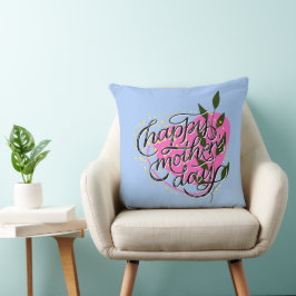 Cojín Decorativo Día moderno de la madre feliz