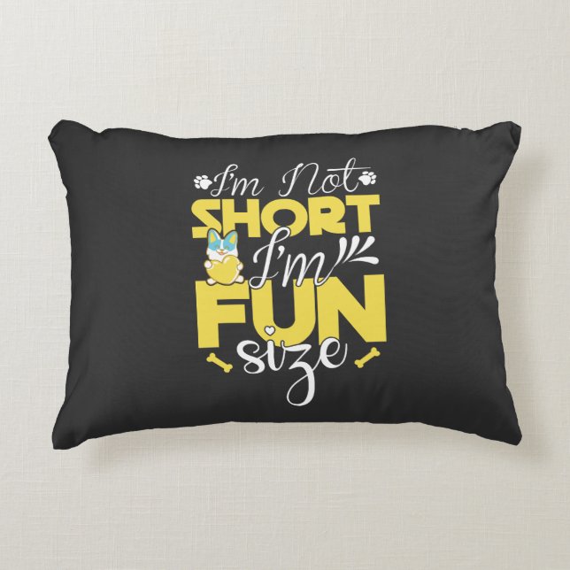 Cojín Decorativo Día Nacional de Apreciación de Chicas Cortos (Anverso)