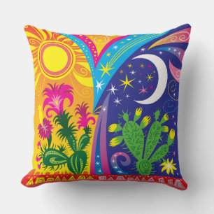 Cojín Decorativo Día y noche del desierto