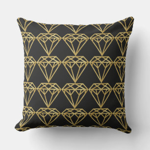 Cojín Decorativo Diamante de oro