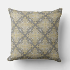 Cojín Decorativo Diamantes blancos y negros con olas