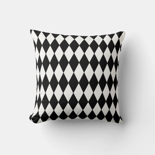 Cojín Decorativo Diamantes de halloween Pillow-Harlequin (Anverso)