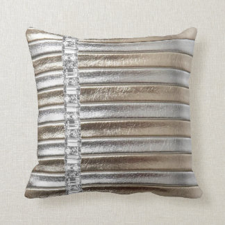 Cojín Decorativo Diamantes de imitación plata y sistema de la