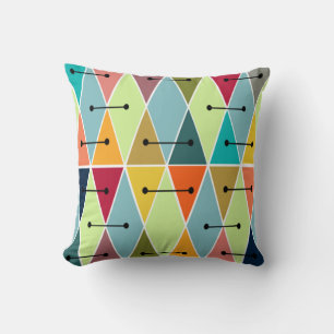 Cojín Decorativo Diamantes y triángulos
