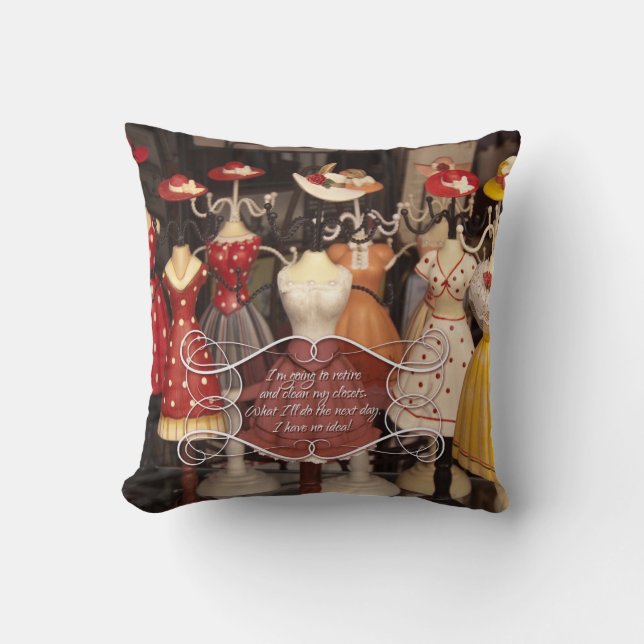 Cojín Decorativo Días 1 del retiro (Anverso)