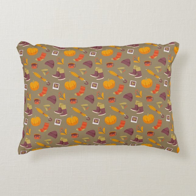 Cojín Decorativo Días de otoño (Anverso)