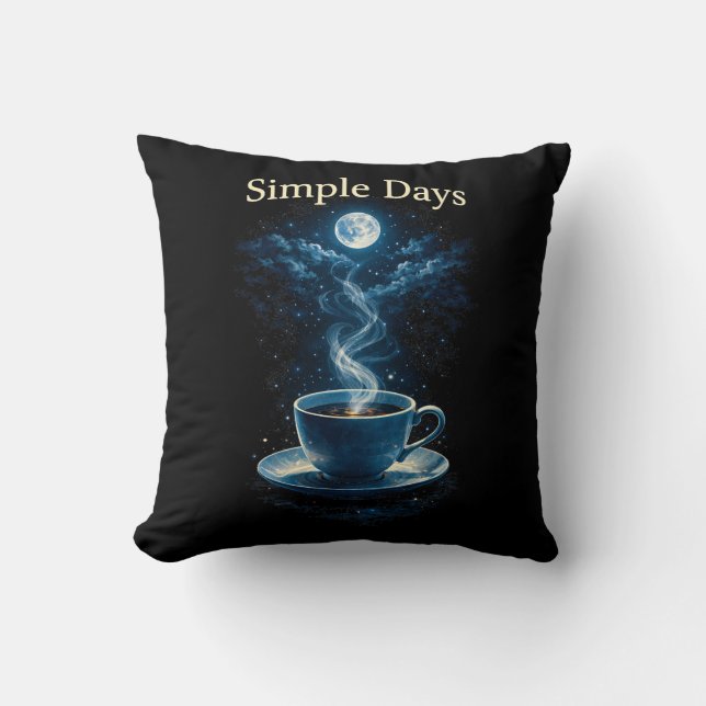 Cojín Decorativo Días Simples (Anverso)