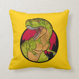 Cojín Decorativo Dibujo animado de T-Rex