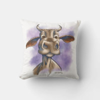 Dibujo animado de vaca Brahman