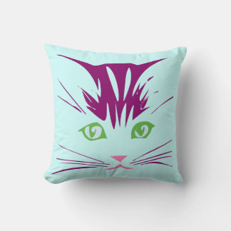 Cojín Decorativo Dibujo Animado Kawaii Gatito Dulce Cara de Gato